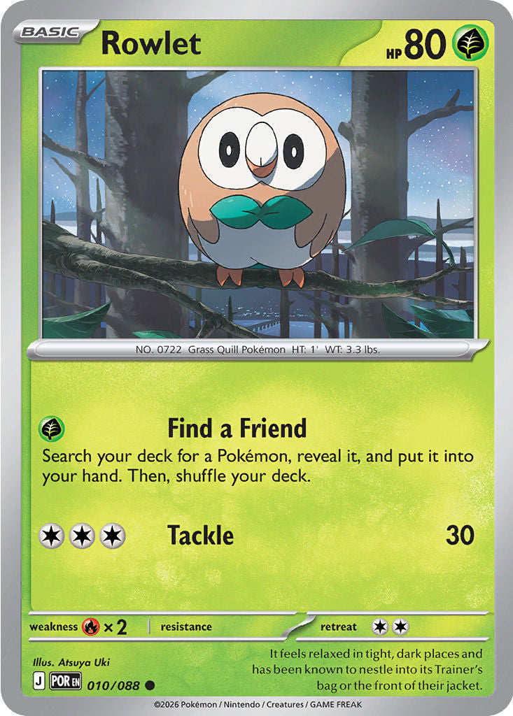 Rowlet - Perfect Order 010/088