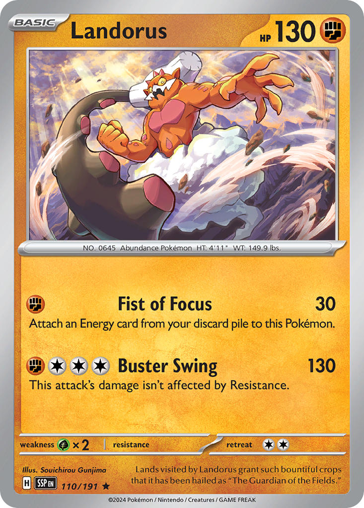 Landorus - Surging Sparks 110/191
