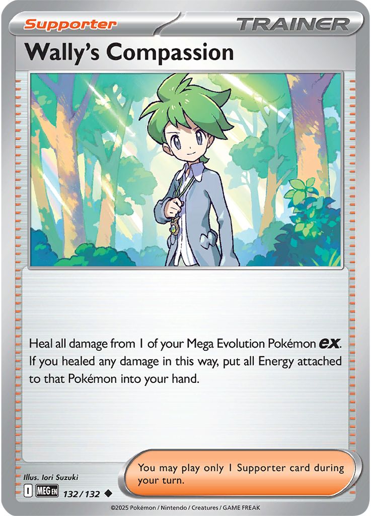 Wally's Compassion - Mega Evolution 132/132