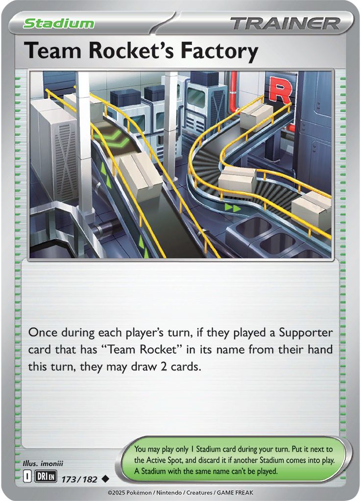 Team Rocket's Factory - Destined Rivals 173/182