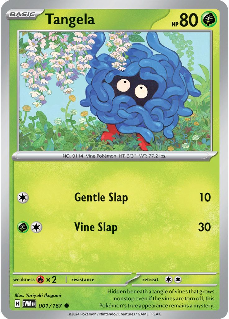 Tangela - Twilight Masquerade 001/167