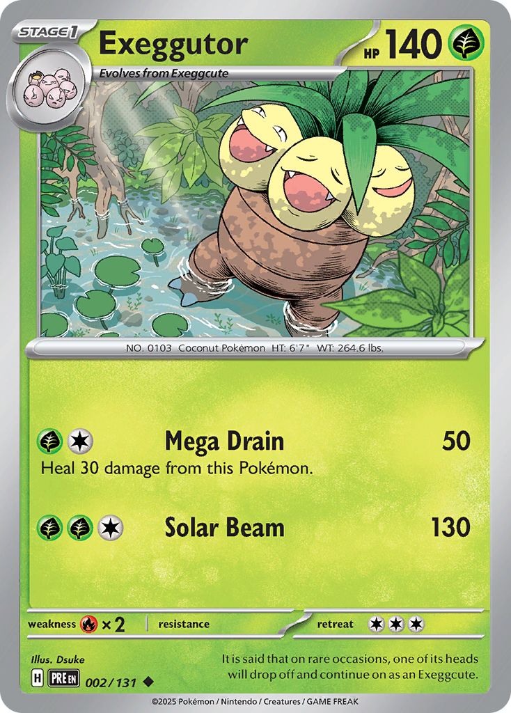 Exeggutor - Prismatic Evolutions 002/131