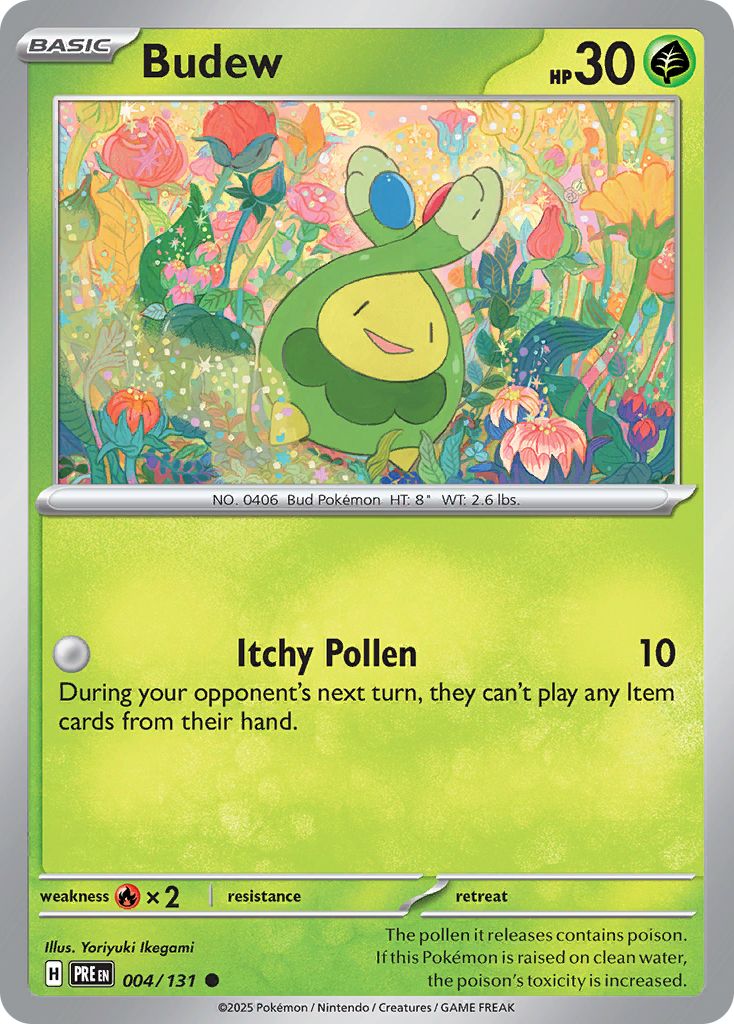 Budew - Prismatic Evolutions 004/131