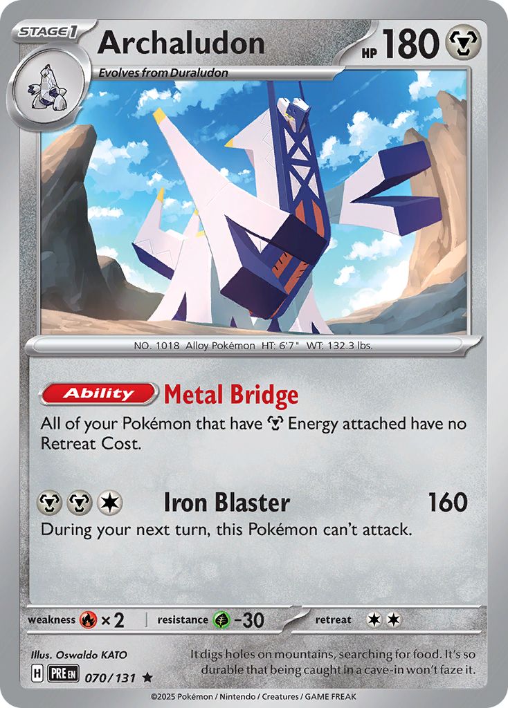 Archaludon - Prismatic Evolutions 070/131