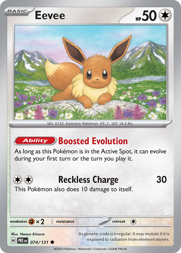 Eevee - Prismatic Evolutions 074/131