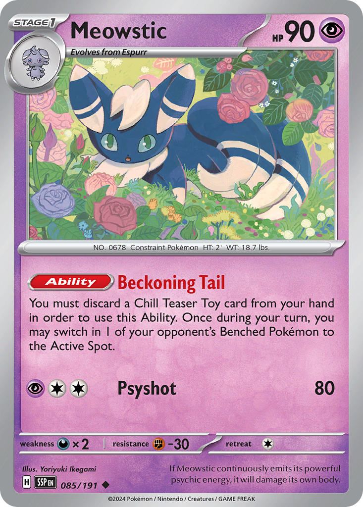 Meowstic - Surging Sparks 085/191
