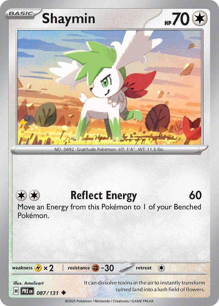 Shaymin - Prismatic Evolutions 087/131