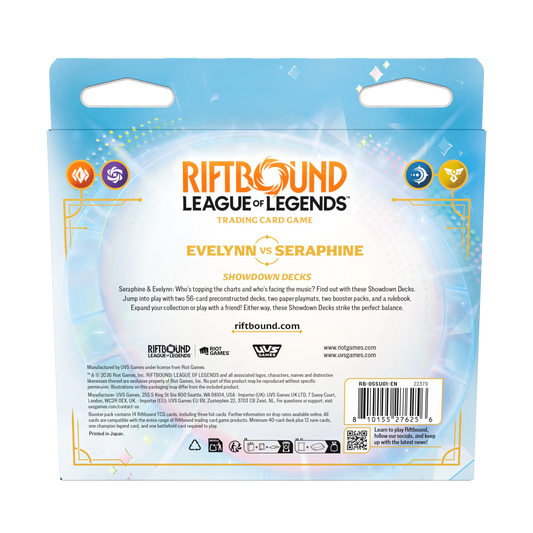 Riftbound Radiance Showdown Evelynn vs Seraphine