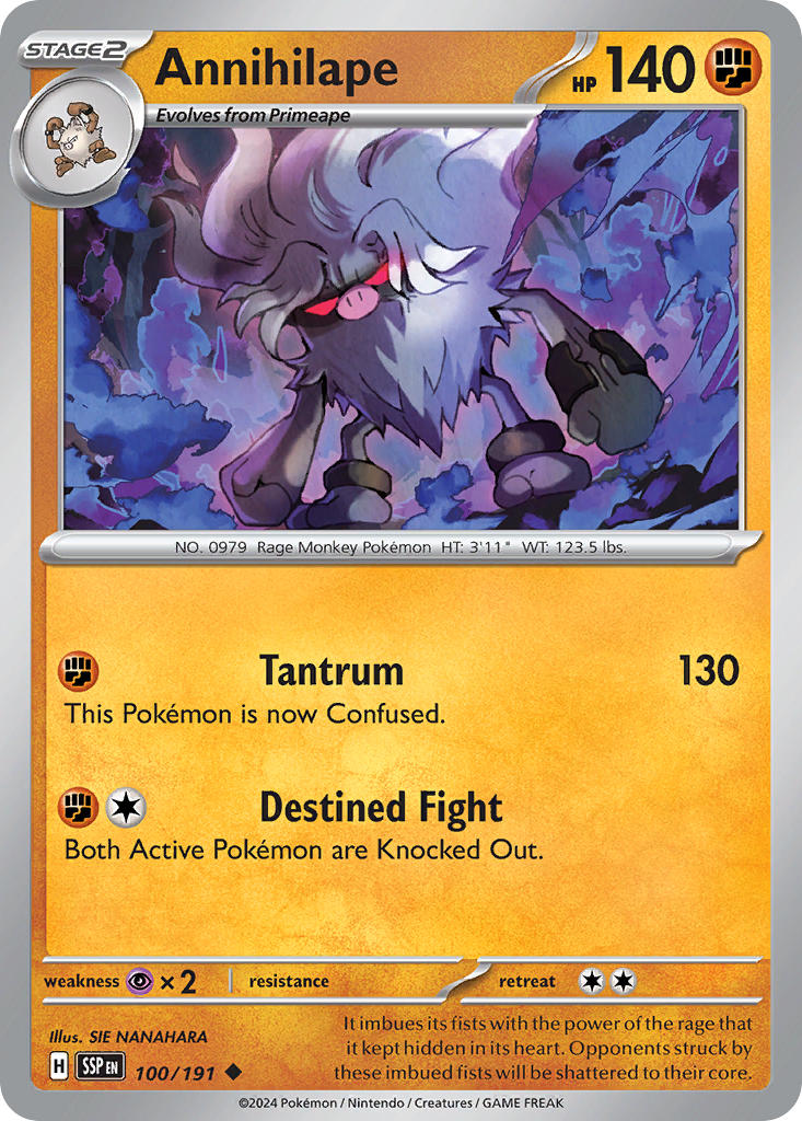 Annihilape - Surging Sparks 100/191