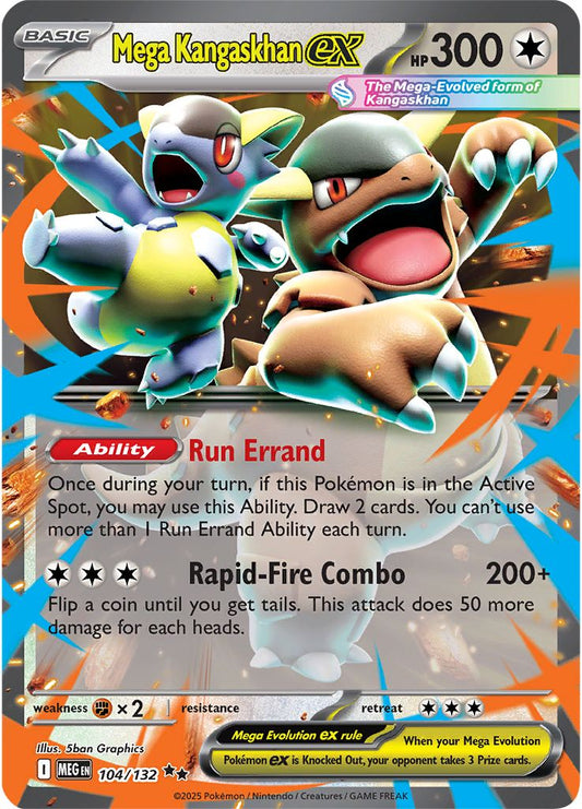 Mega Kangaskhan ex - Mega Evolution 104/132