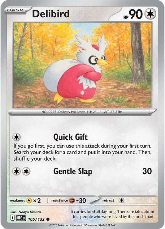 Delibird - Mega Evolution 105/132