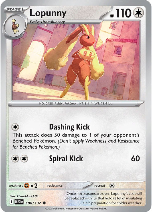 Lopunny - Mega Evolution 108/132