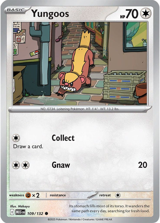 Yungoos - Mega Evolution 109/132