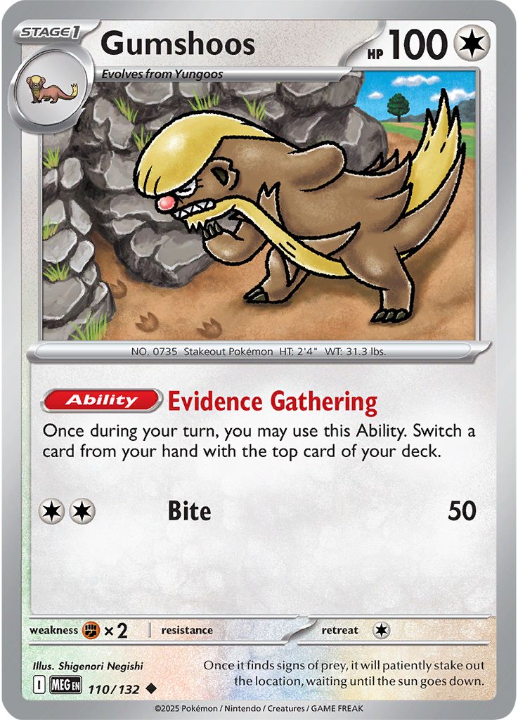 Gumshoos - Mega Evolution 110/132
