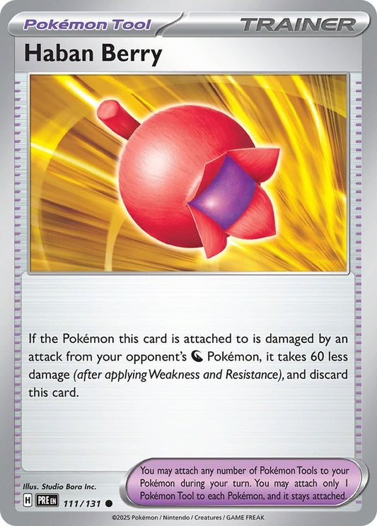 Haban Berry - Prismatic Evolutions 111/131