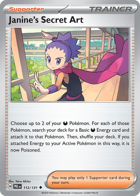 Janine's Secret Art - Prismatic Evolutions 112/131
