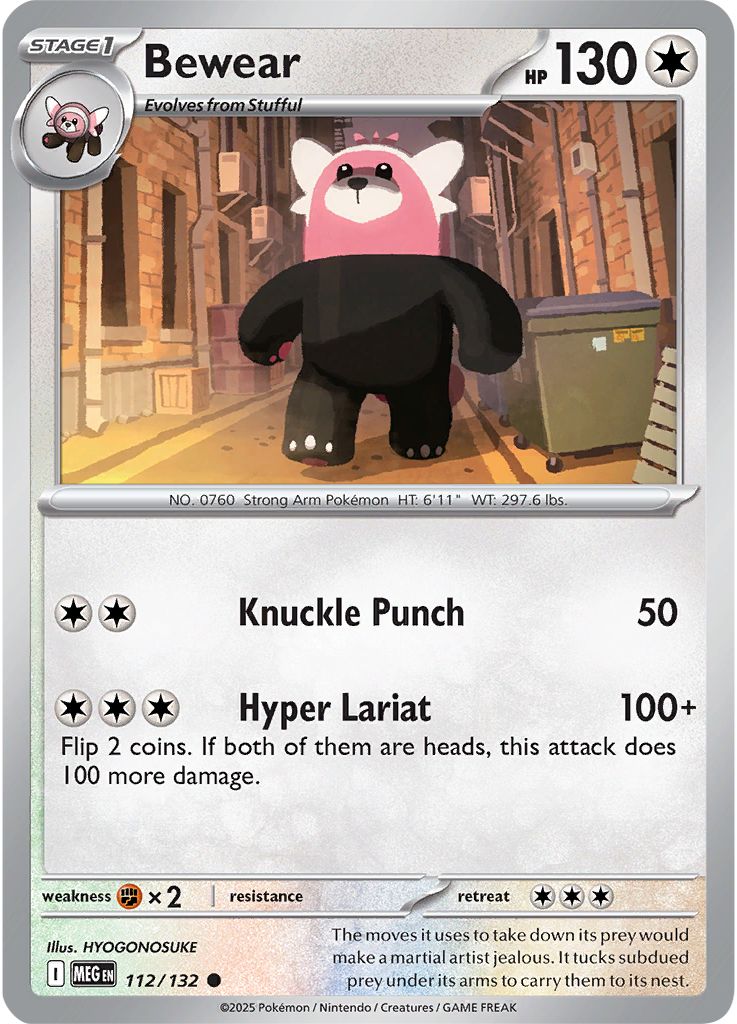 Bewear - Mega Evolution 112/132