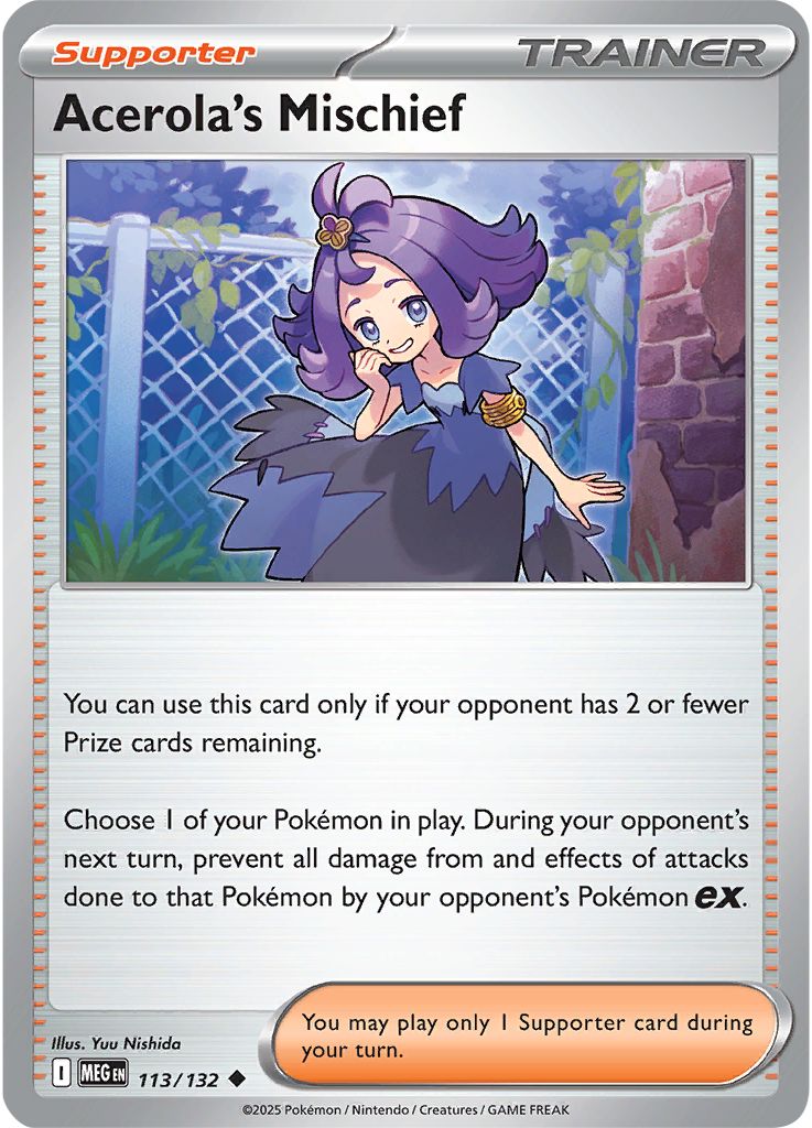 Acerola's Mischief - Mega Evolution 113/132