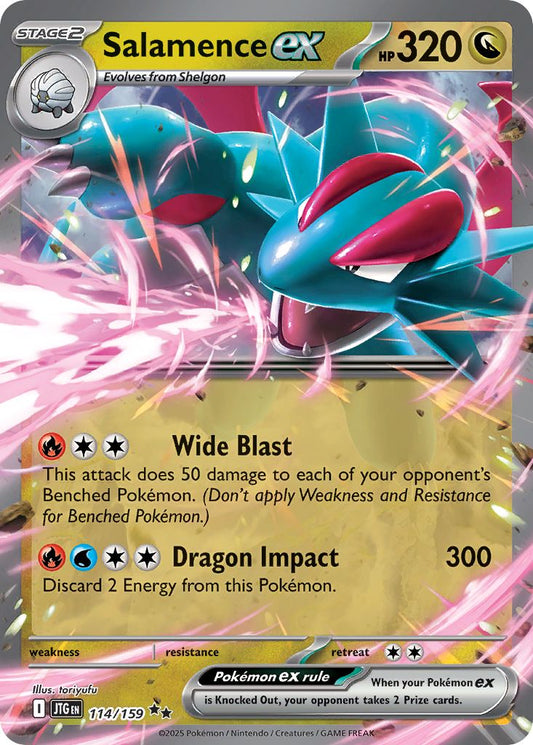 Salamence ex - Journey Together 114/159