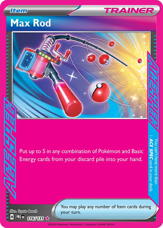 Max Rod - Prismatic Evolutions 116/131