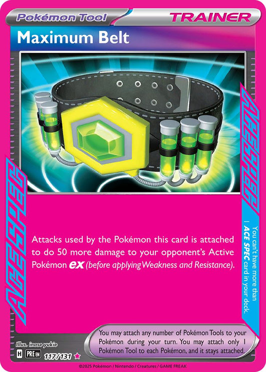 Maximum Belt - Prismatic Evolutions 117/131