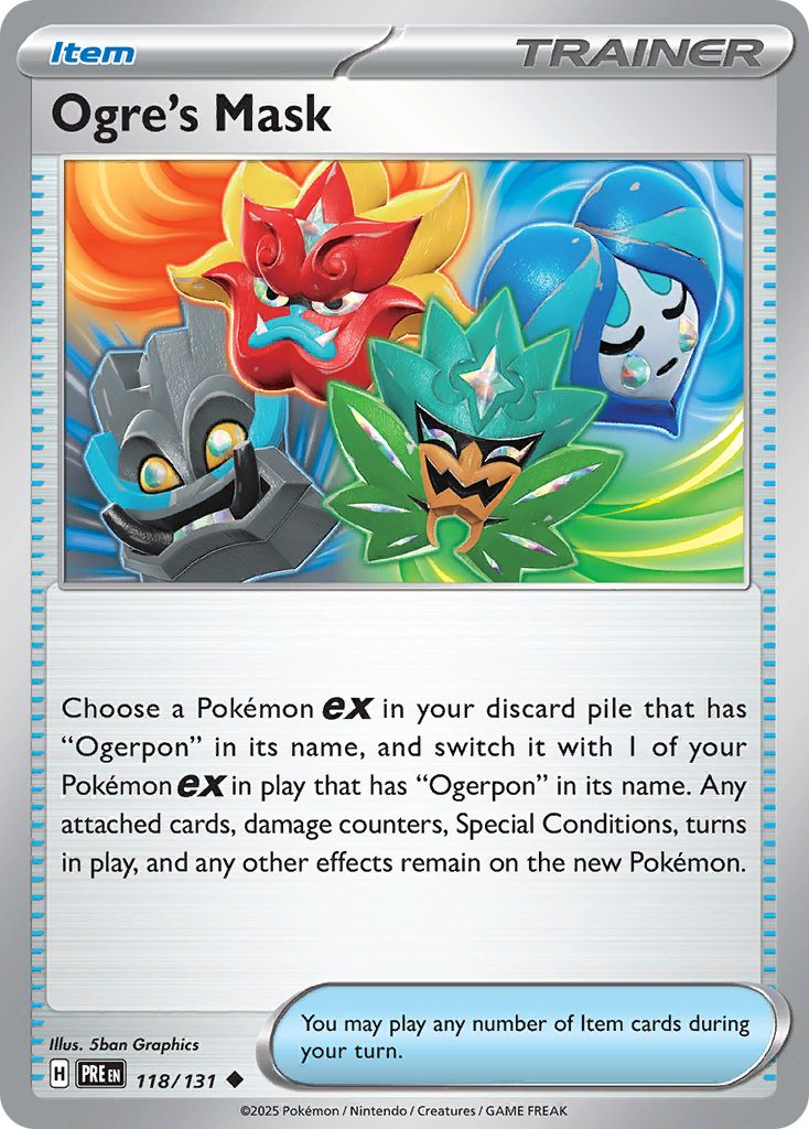 Ogre's Mask - Prismatic Evolutions 118/131