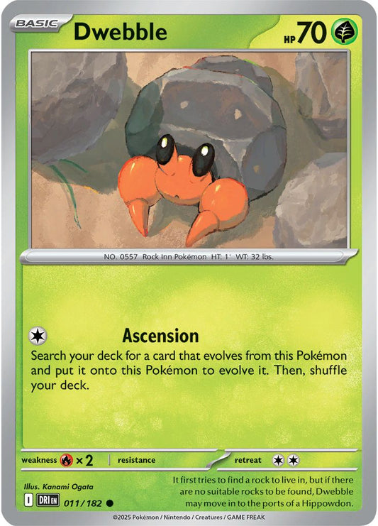 Dwebble - Destined Rivals 011/182