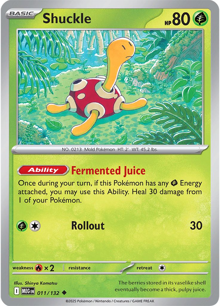 Shuckle - Mega Evolution 011/132