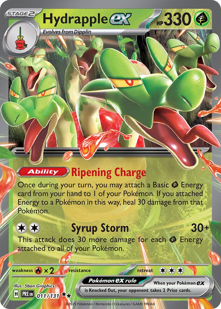 Hydrapple ex - Prismatic Evolutions 011/131