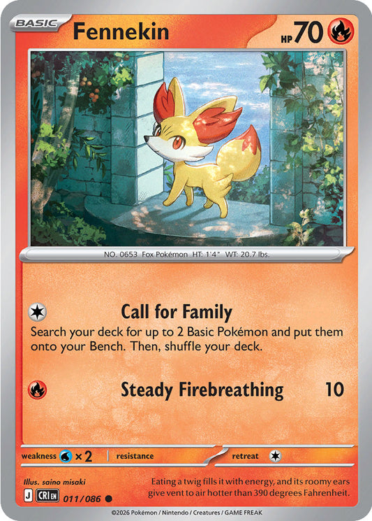 Fennekin - Chaos Rising 011/086