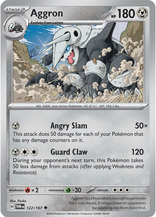 Aggron - Twilight Masquerade 122/167