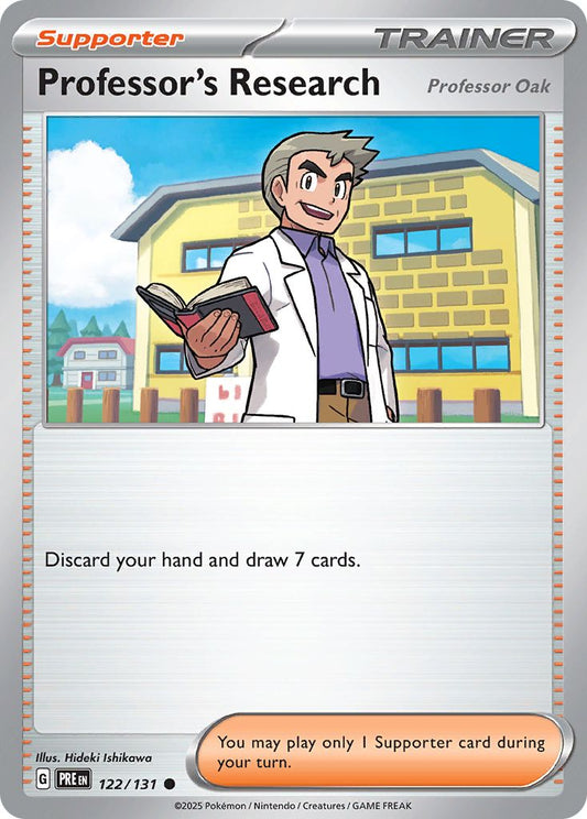Professor's Research - Prismatic Evolutions 122/131