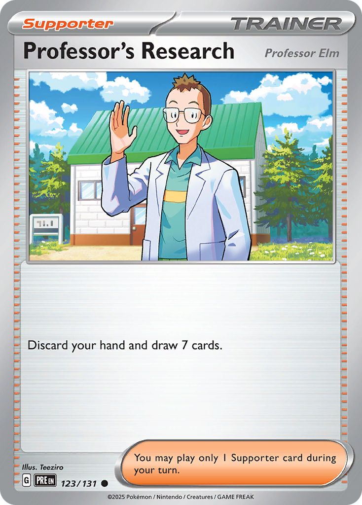 Professor's Research - Prismatic Evolutions 123/131