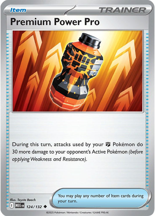 Premium Power Pro - Mega Evolution 124/132