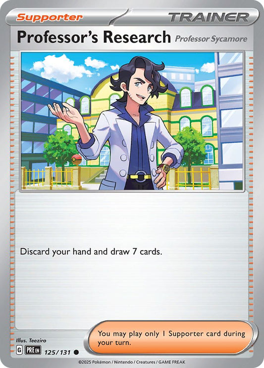 Professor's Research - Prismatic Evolutions 125/131