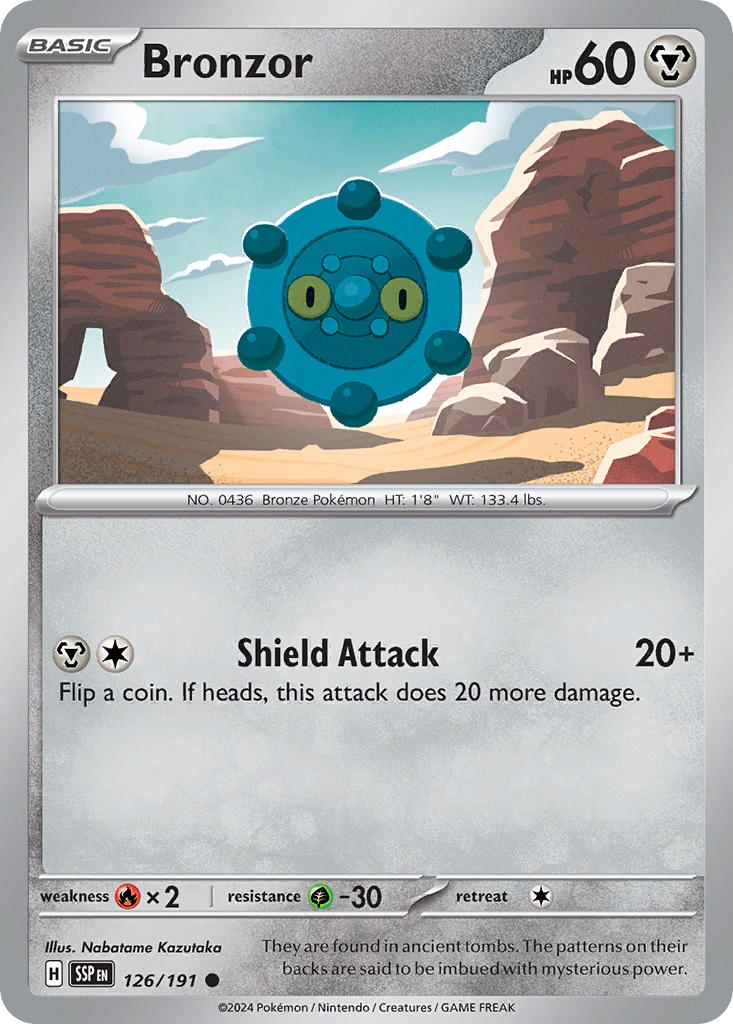 Bronzor - Surging Sparks 126/191