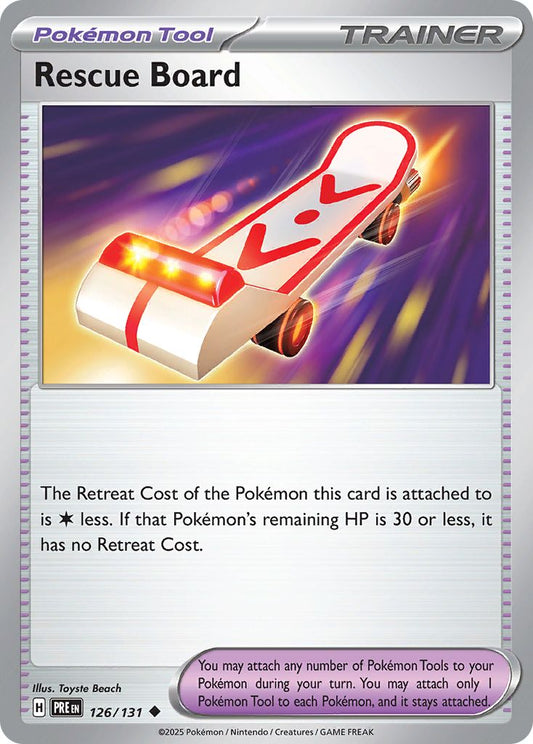 Rescue Board - Prismatic Evolutions 126/131