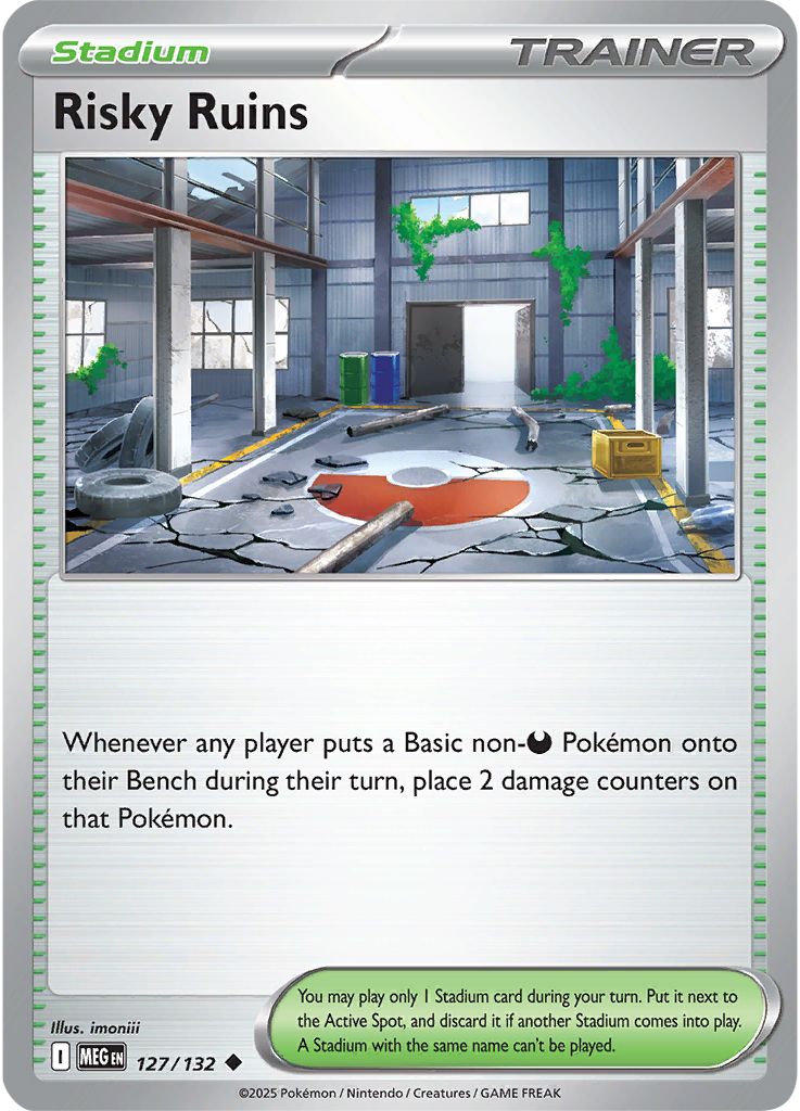 Risky Ruins - Mega Evolution 127/132