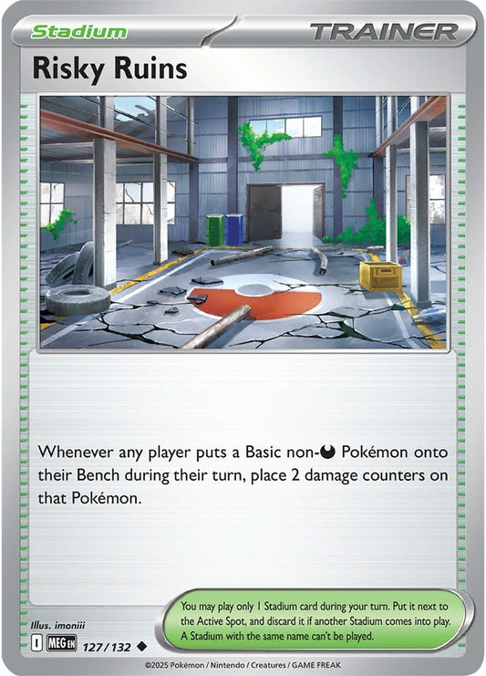 Risky Ruins - Mega Evolution 127/132