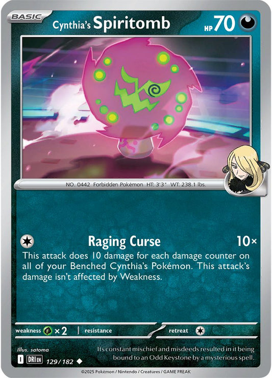 Cynthia's Spiritomb - Destined Rivals 129/182