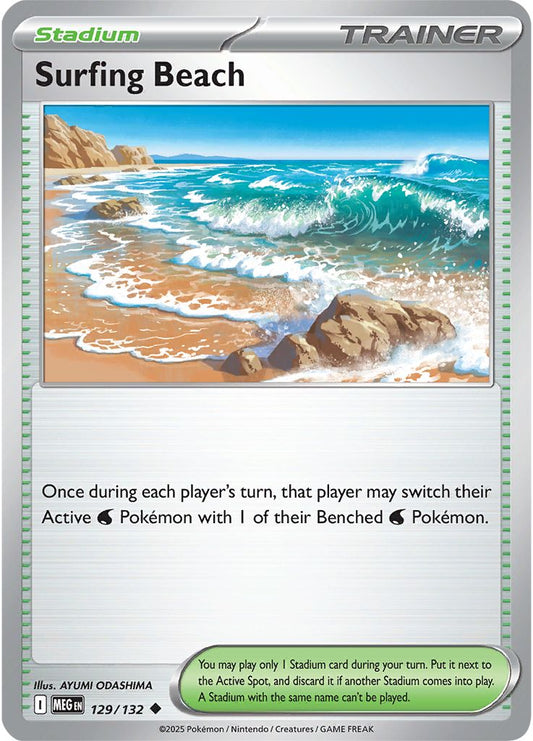 Surfing Beach - Mega Evolution 129/132