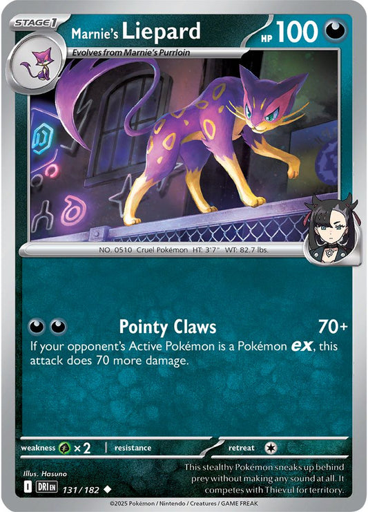 Marnie's Liepard - Destined Rivals 131/182