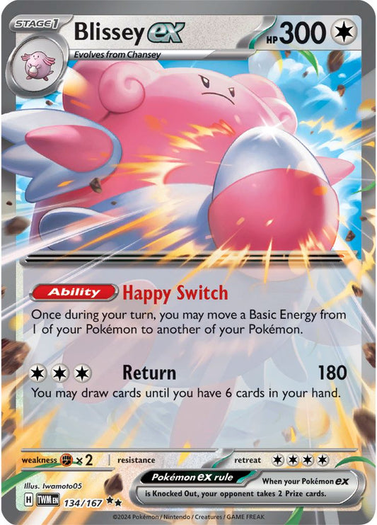 Blissey ex - Twilight Masquerade 134/167