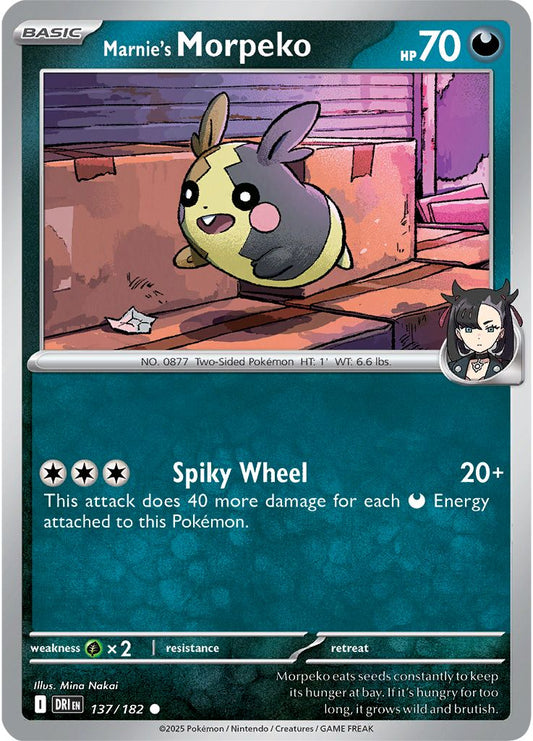 Marnie's Morpeko - Destined Rivals 137/182