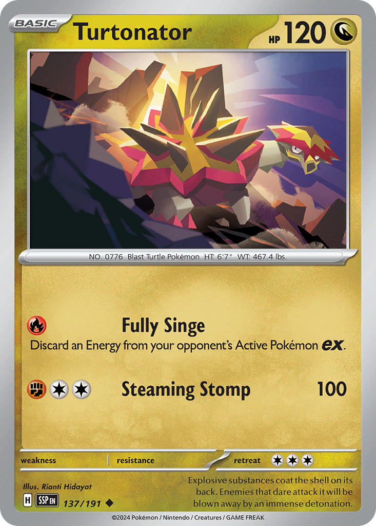 Turtonator - Surging Sparks 137/191
