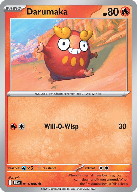 Darumaka - Black Bolt 013/086