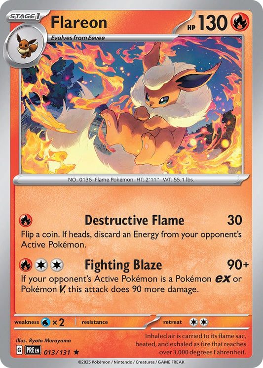 Flareon - Prismatic Evolutions 013/131