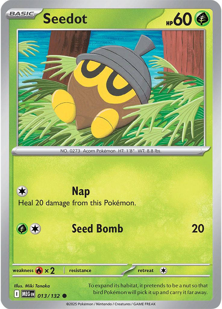 Seedot - Mega Evolution 013/132