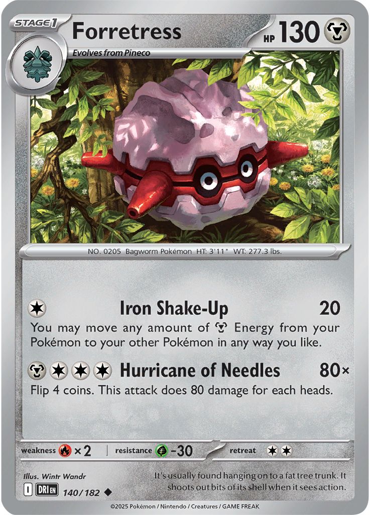 Forretress - Destined Rivals 140/182