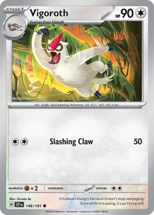 Vigoroth - Surging Sparks 146/191